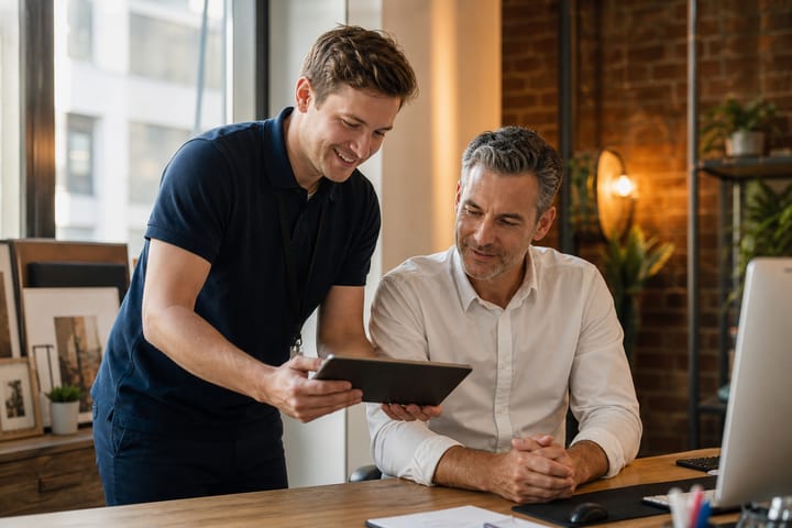 Onsite IT support for a Melbourne business